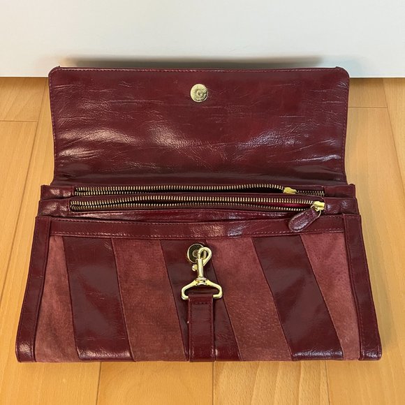 Vintage Urban Outfitters Suede and Faux Leather Clutch - Picture 5 of 5